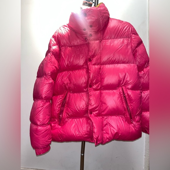 MONCLER Dervox Logo-Appliquéd Quilted Shell Down Jacket SIZE 2 EXCELLENT